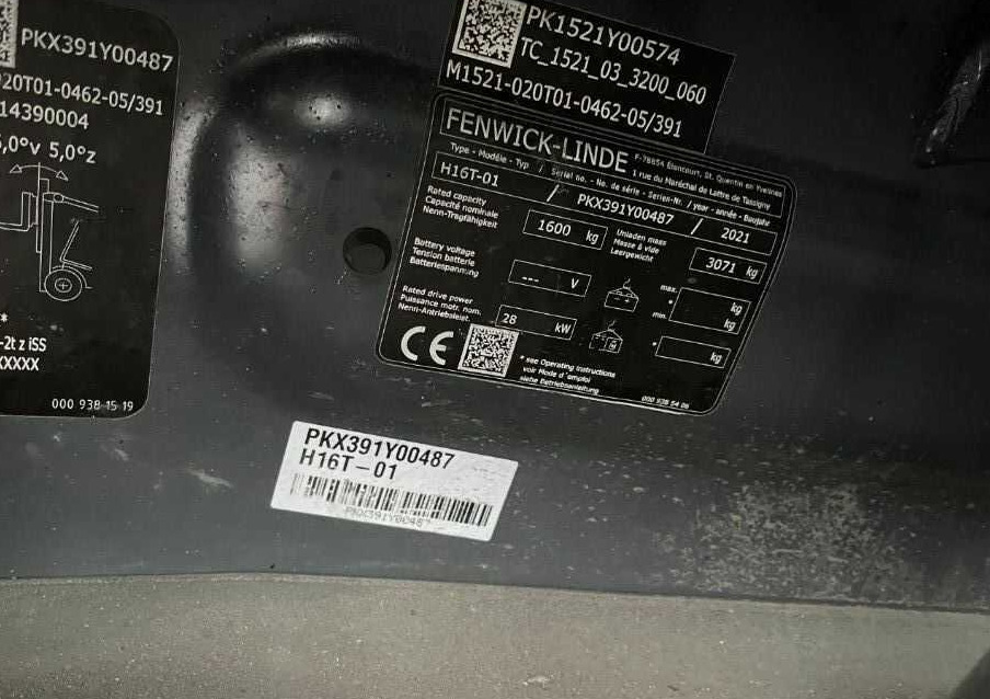 Linde H16T-01 - LPG forklift: picture 4 Linde H16T-01 - LPG forklift: picture 4