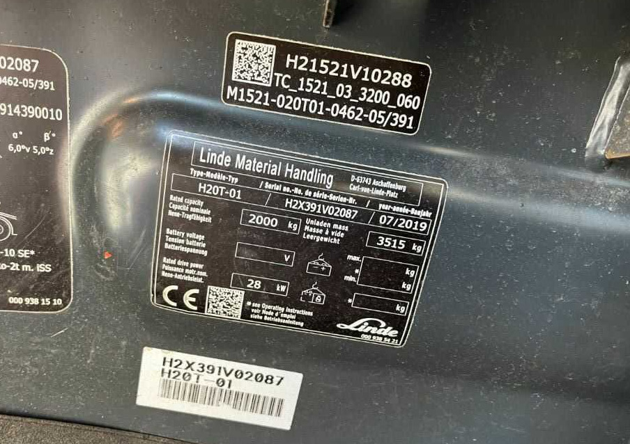 Linde H20T-01 - LPG forklift: picture 4 Linde H20T-01 - LPG forklift: picture 4