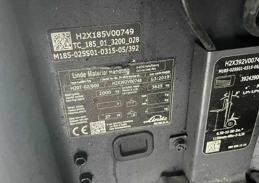 Linde H20T-02/600 - LPG forklift: picture 4 Linde H20T-02/600 - LPG forklift: picture 4