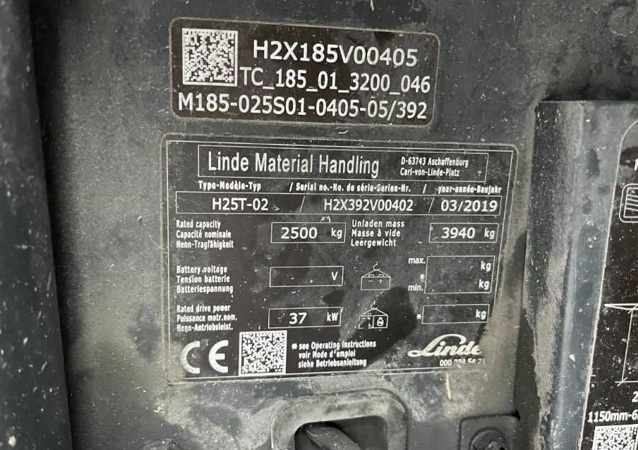 Linde H25T-02 - LPG forklift: picture 4 Linde H25T-02 - LPG forklift: picture 4