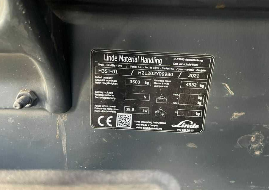 Linde H35T-01 - LPG forklift: picture 4 Linde H35T-01 - LPG forklift: picture 4