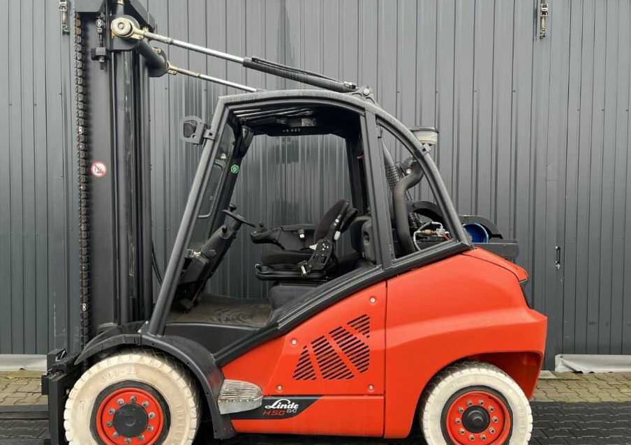 LPG forklift Linde H50T-02/600: picture 9