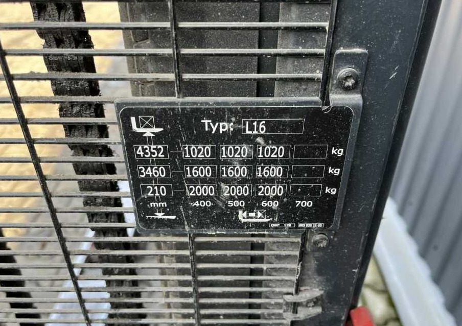 Linde L16 - Stacker: picture 5 Linde L16 - Stacker: picture 5