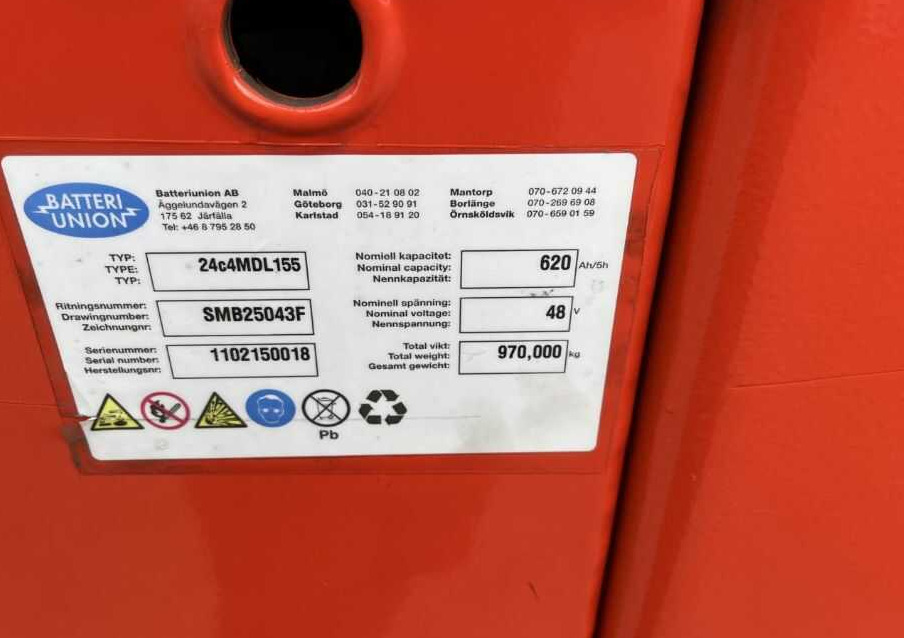 Reach truck Linde R14G: picture 6 Reach truck Linde R14G: picture 6