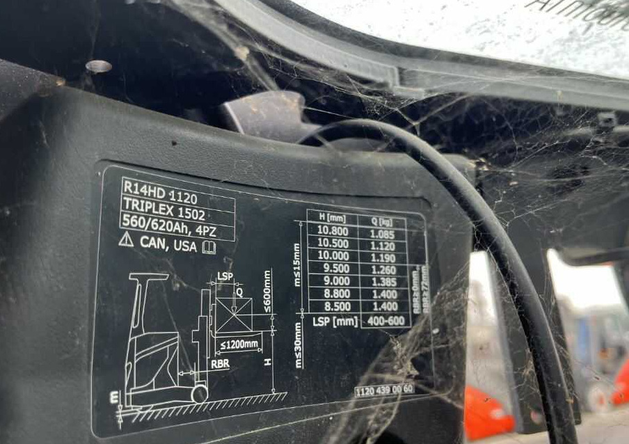 Linde R14HD-01 - Reach truck: picture 5 Linde R14HD-01 - Reach truck: picture 5