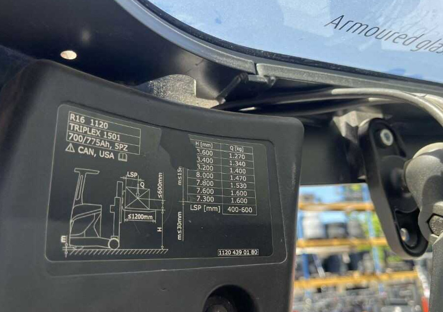 Linde R16-01 - Reach truck: picture 5 Linde R16-01 - Reach truck: picture 5