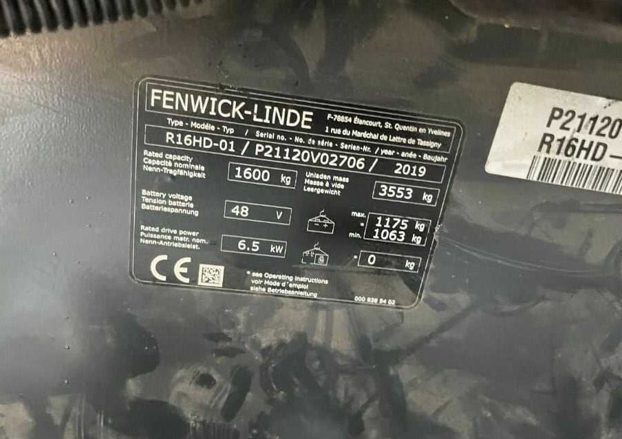 Linde R16HD-01 - Reach truck: picture 4 Linde R16HD-01 - Reach truck: picture 4