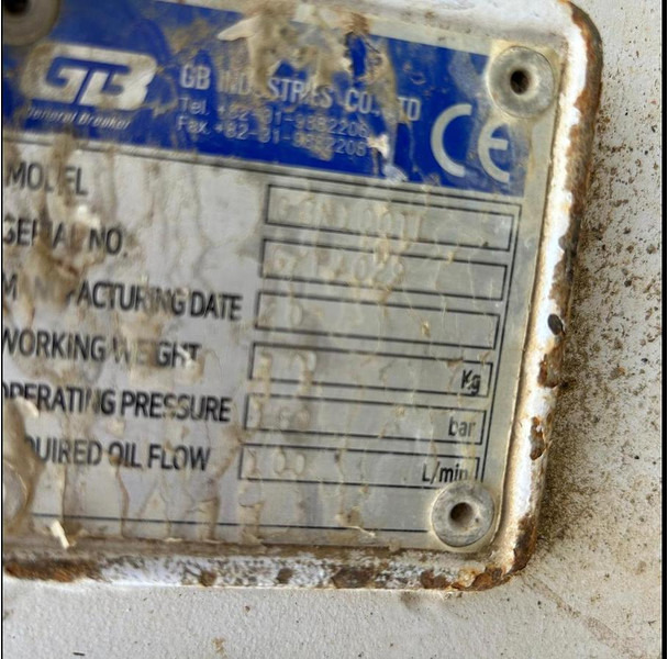 Mecalac 15MWR - Hydraulic hammer: picture 5 Mecalac 15MWR - Hydraulic hammer: picture 5