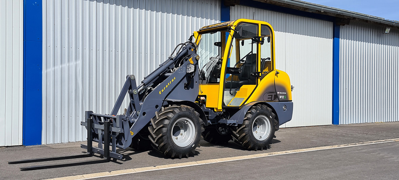 Eurotrac W12 Radlader Hoflader - Compact loader: picture 1 Eurotrac W12 Radlader Hoflader - Compact loader: picture 1