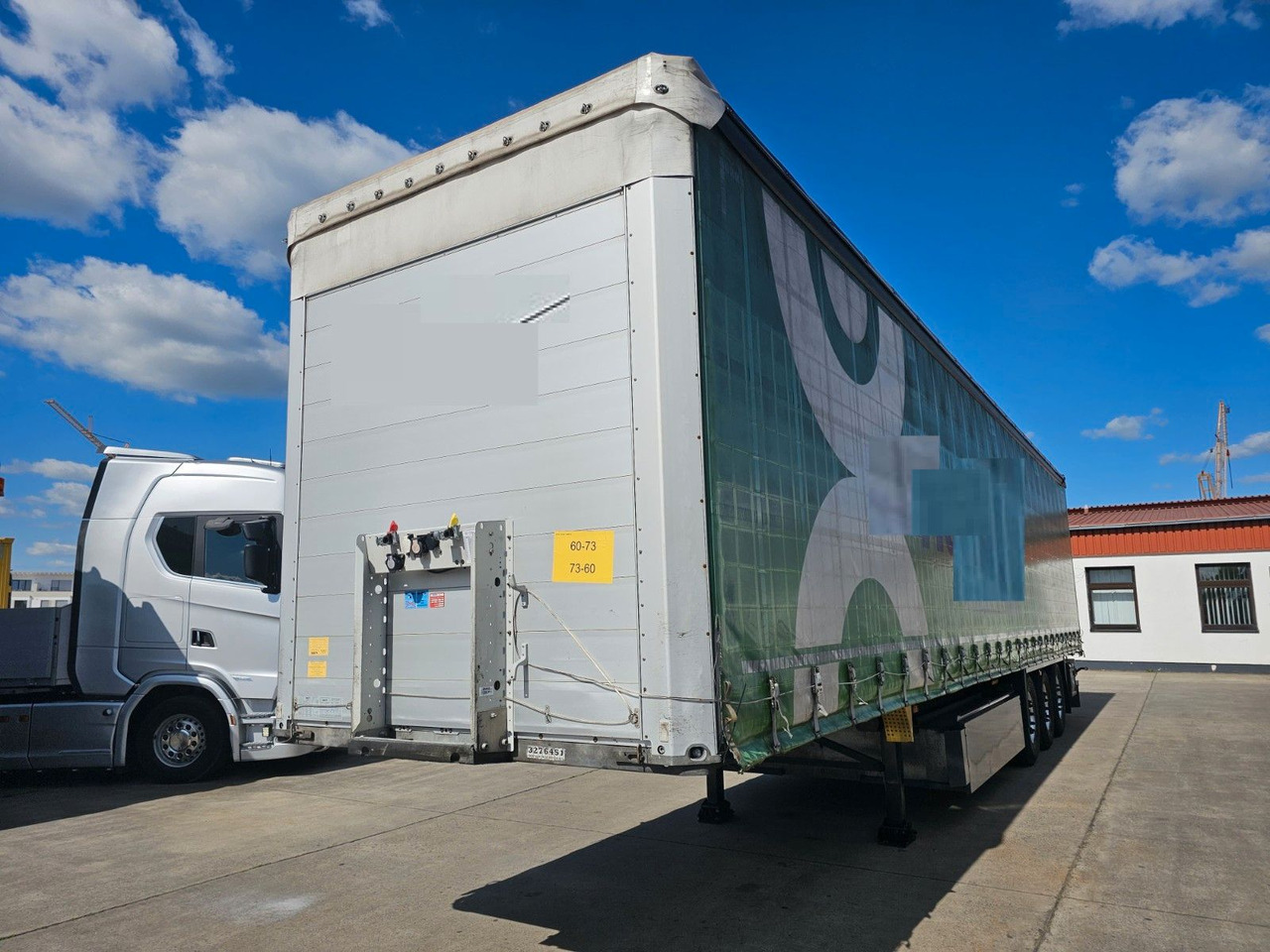 Schmitz Cargobull SCS 24/L * LIFTACHSE * PLANE * PALETTENK. - Curtainsider semi-trailer: picture 3 Schmitz Cargobull SCS 24/L * LIFTACHSE * PLANE * PALETTENK. - Curtainsider semi-trailer: picture 3