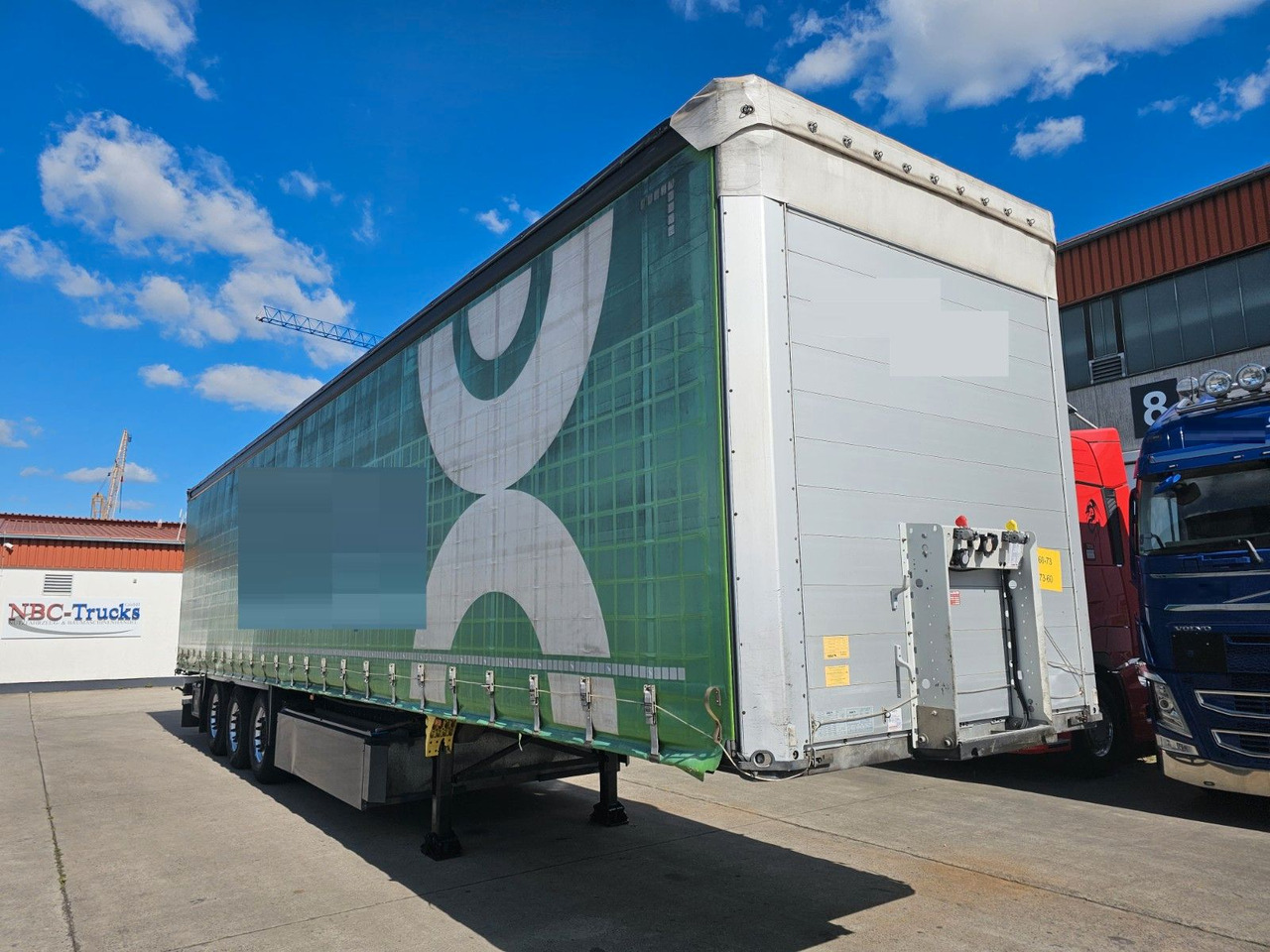 Schmitz Cargobull SCS 24/L * LIFTACHSE * PLANE * PALETTENK. - Curtainsider semi-trailer: picture 1 Schmitz Cargobull SCS 24/L * LIFTACHSE * PLANE * PALETTENK. - Curtainsider semi-trailer: picture 1