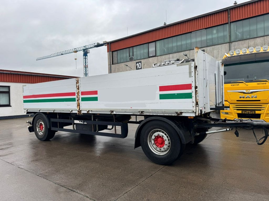 Schwarzmüller PRITSCHE * BAUSTOFF * GUT BEREIFT * 1. HAND * - Dropside/ Flatbed trailer: picture 4 Schwarzmüller PRITSCHE * BAUSTOFF * GUT BEREIFT * 1. HAND * - Dropside/ Flatbed trailer: picture 4