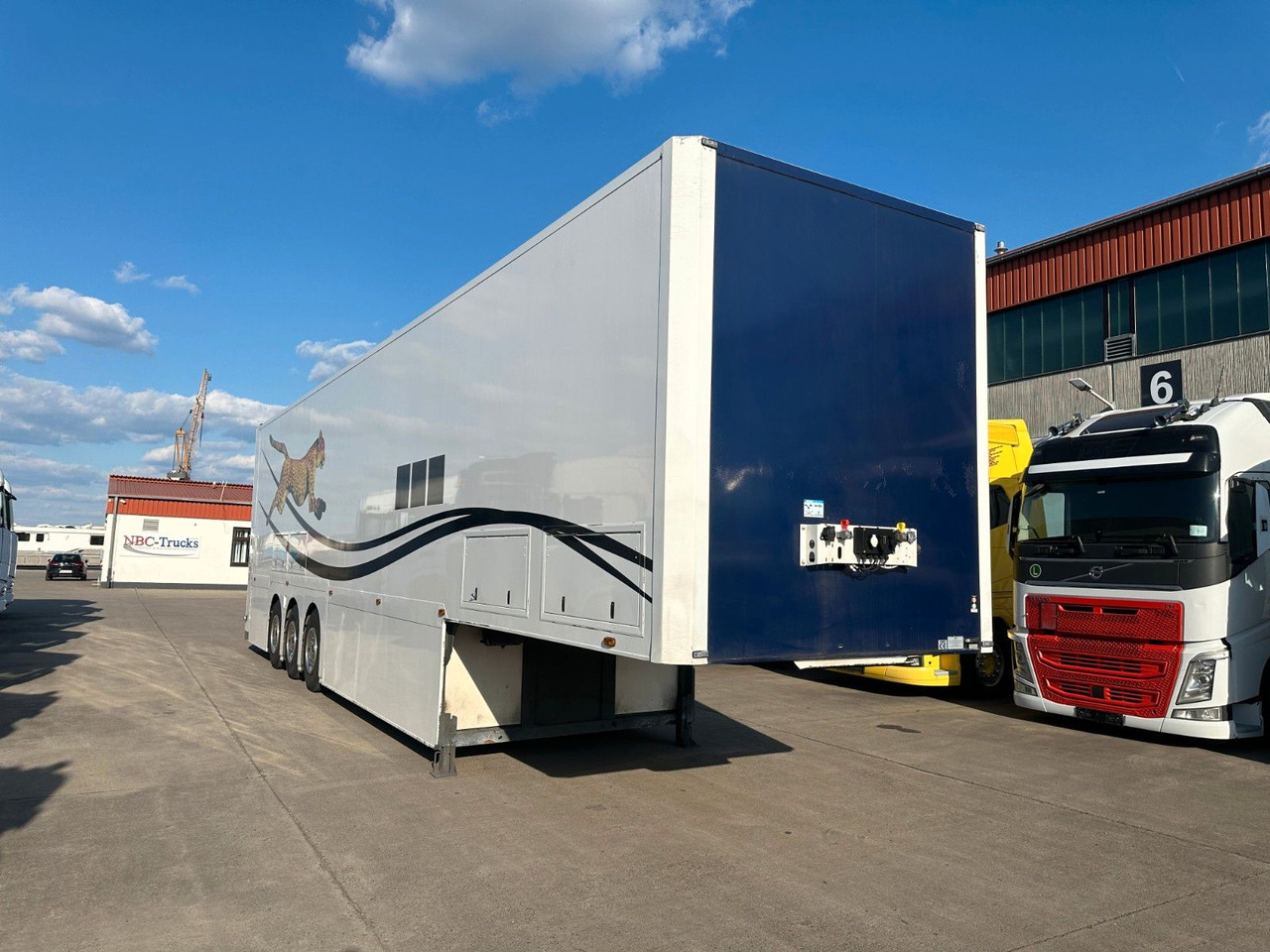 VAN ECK * DOUBLE-DECK * RENNSPORT * RACING * - Closed box semi-trailer: picture 3 VAN ECK * DOUBLE-DECK * RENNSPORT * RACING * - Closed box semi-trailer: picture 3