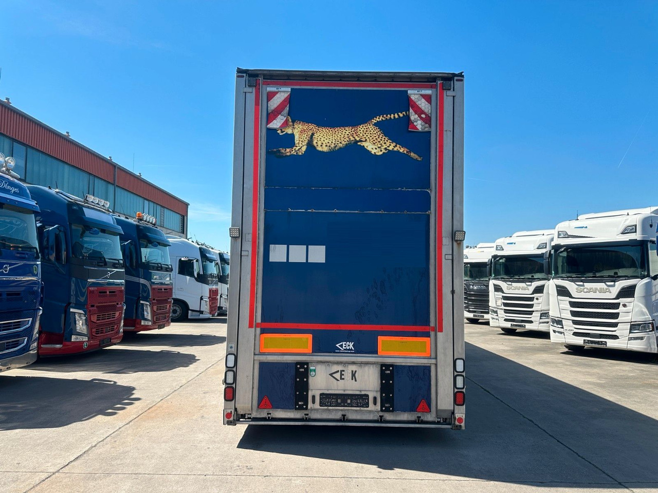 VAN ECK * DOUBLE-DECK * RENNSPORT * RACING * - Closed box semi-trailer: picture 5 VAN ECK * DOUBLE-DECK * RENNSPORT * RACING * - Closed box semi-trailer: picture 5