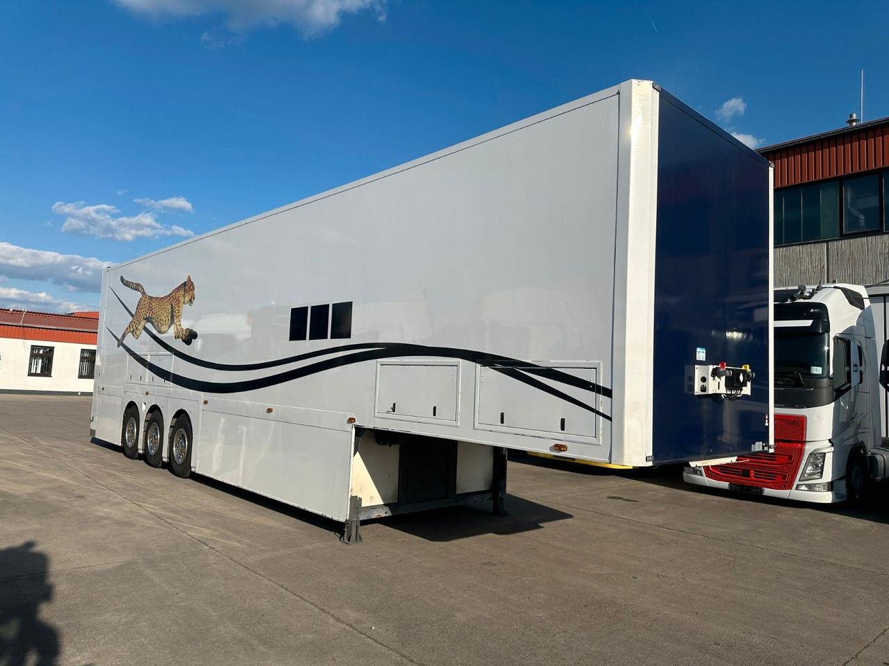 VAN ECK * DOUBLE-DECK * RENNSPORT * RACING * - Closed box semi-trailer: picture 2 VAN ECK * DOUBLE-DECK * RENNSPORT * RACING * - Closed box semi-trailer: picture 2