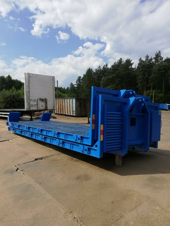 Roll-off container Abroller  G&G  Plateau / Baumaschinen: picture 9