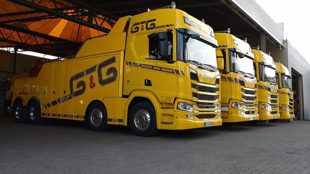 Tow truck Scania R 660 G&G LKW Berger / Wrecker: picture 11