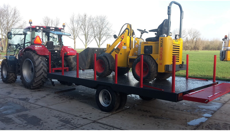 Oprijwagen 10 ton - Dropside/ Flatbed trailer: picture 1 Oprijwagen 10 ton - Dropside/ Flatbed trailer: picture 1