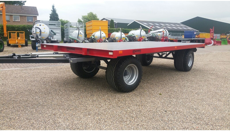 Balenwagen 10 ton - Dropside/ Flatbed trailer: picture 4 Balenwagen 10 ton - Dropside/ Flatbed trailer: picture 4