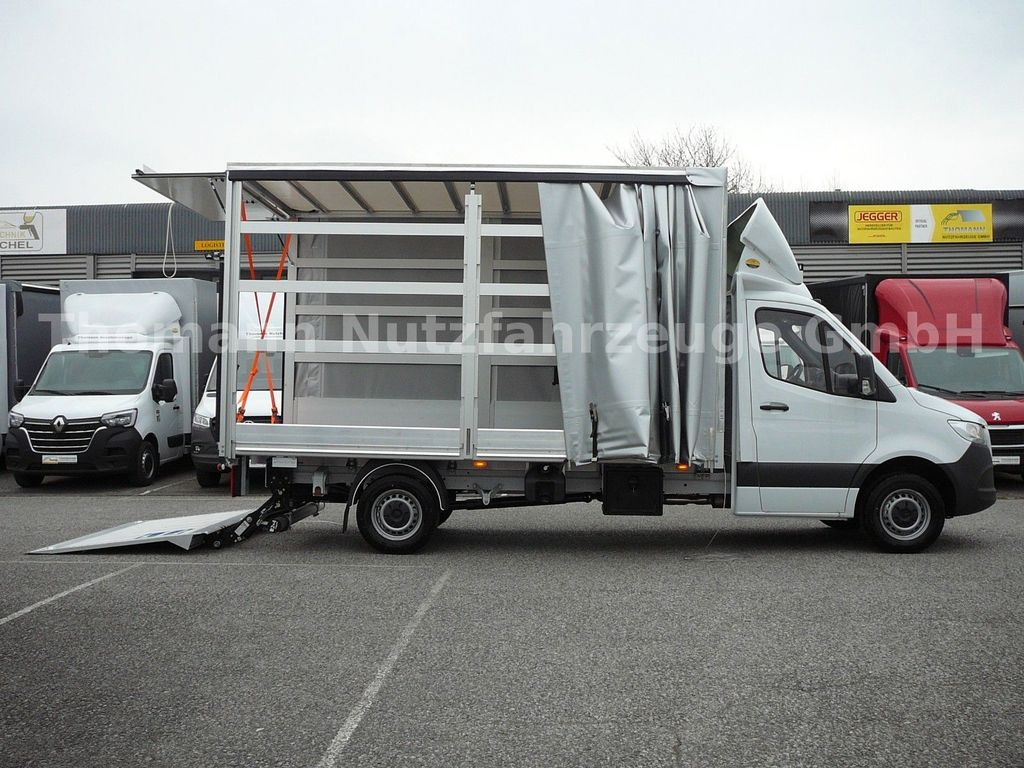 New Curtain side van Mercedes-Benz Sprinter 317 CDI Pritsche Plane LBW Navi: picture 7
