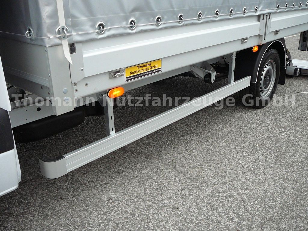 New Curtain side van Mercedes-Benz Sprinter 317 CDI Pritsche Plane LBW Navi: picture 13
