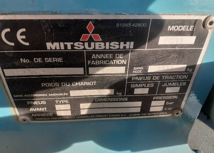 LPG forklift Mitsubishi: picture 7