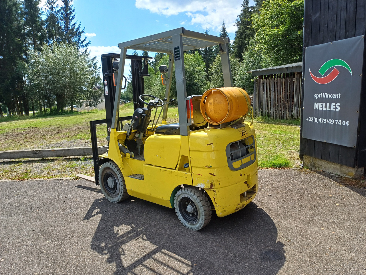 Mitsubishi Fg15 - LPG forklift: picture 2 Mitsubishi Fg15 - LPG forklift: picture 2