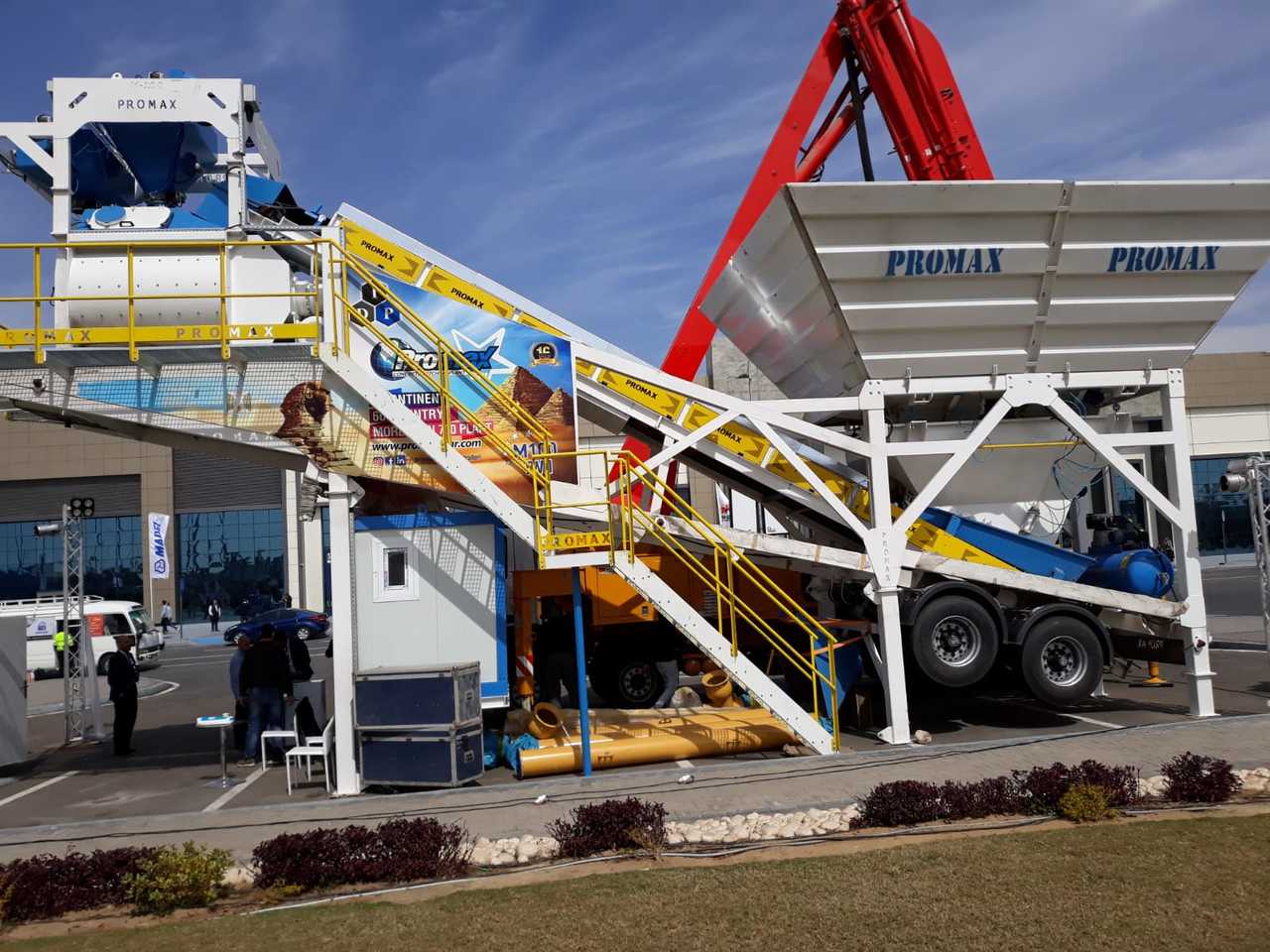 New Concrete plant PROMAX MOBILE CONCRETE BATCHING PLANT M100-TWN (100m3/h): picture 7