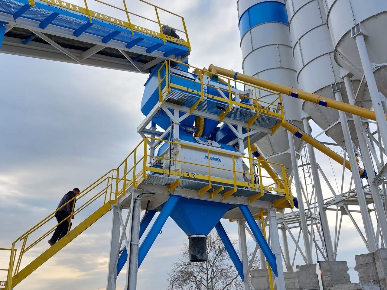 Promax Stationary Concrete Batching Plant S130-TWN (130m/h) - Concrete plant: picture 3 Promax Stationary Concrete Batching Plant S130-TWN (130m/h) - Concrete plant: picture 3