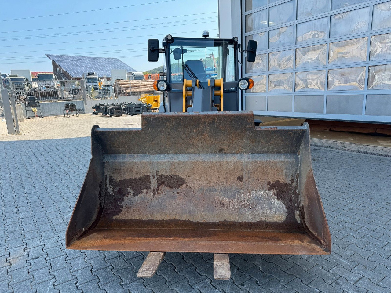 Wheel loader Ahlmann AX 850 / nur: 671h / 11.2022 / Gabel / Schaufel: picture 7