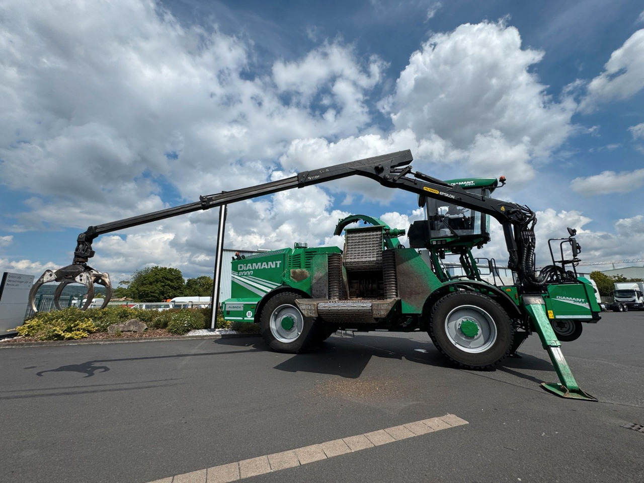 Wood chipper Albach Diamant 2000 / kein AdBlue / 2.200h Roto: picture 7 Wood chipper Albach Diamant 2000 / kein AdBlue / 2.200h Roto: picture 7