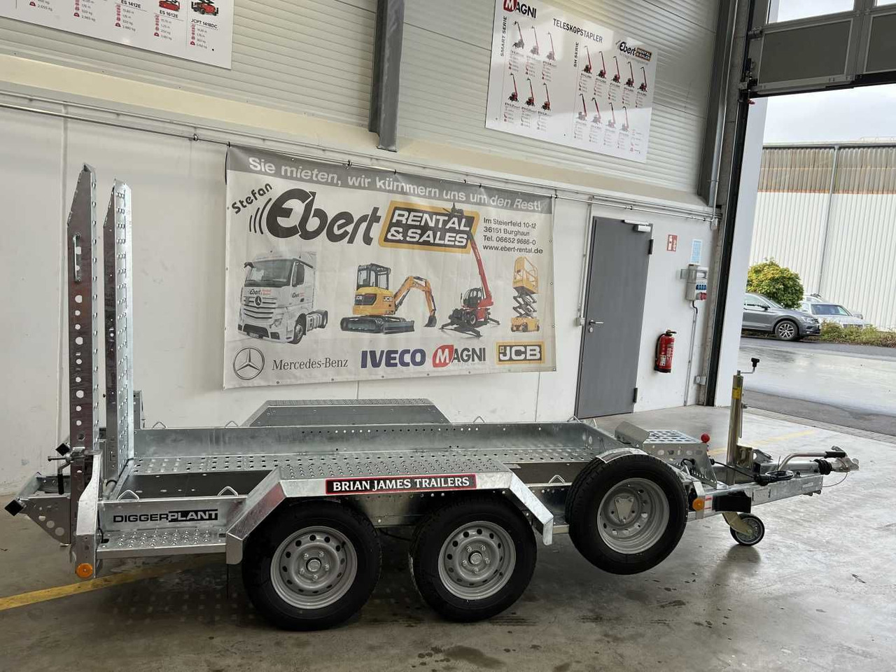 Brian James Cargo Digger Plant 2 / Länge: 2.800mm / 2.700kg - Low loader trailer: picture 2 Brian James Cargo Digger Plant 2 / Länge: 2.800mm / 2.700kg - Low loader trailer: picture 2