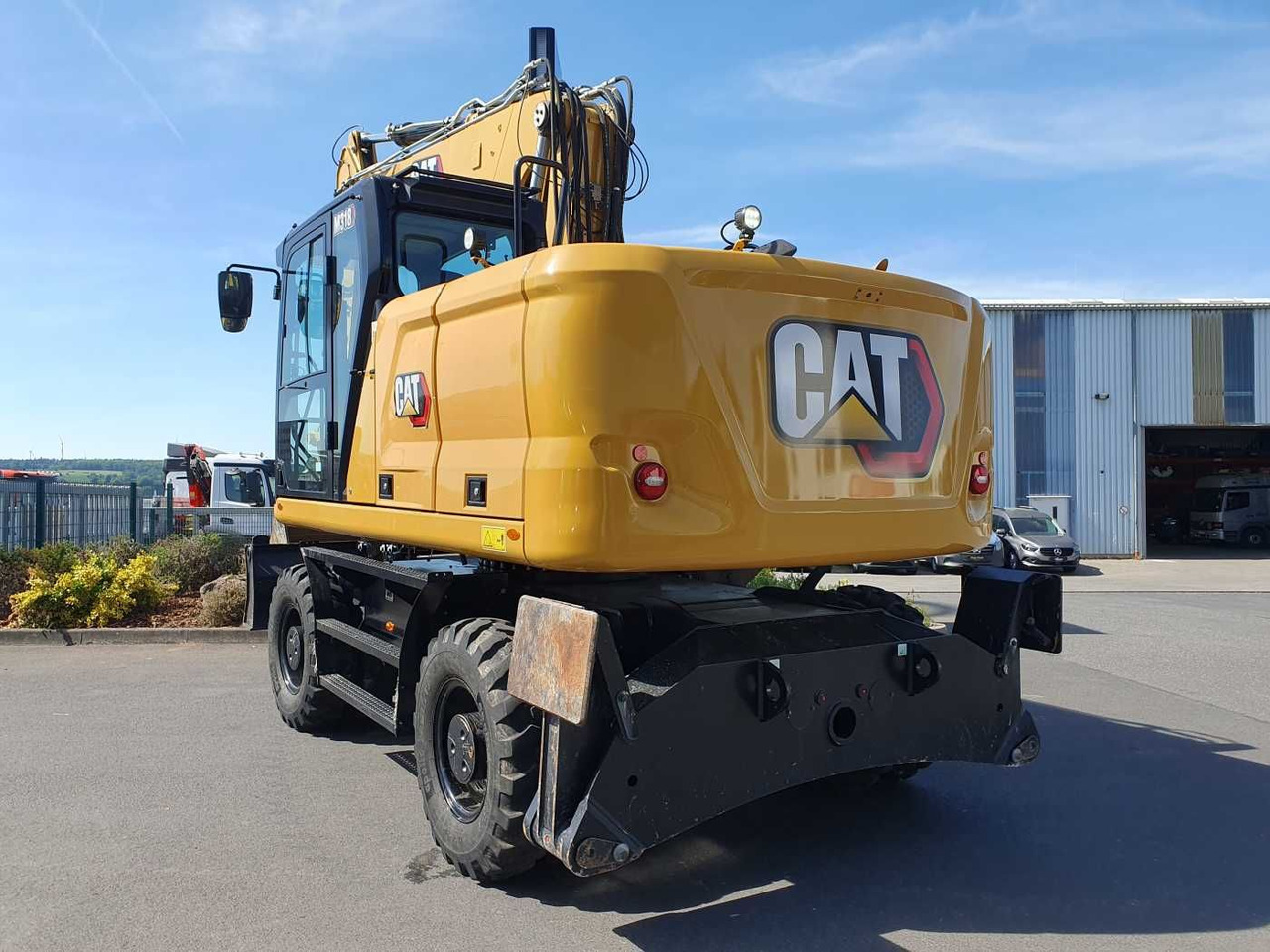 CAT M318 / 2022 / nur 286h! / Tieflöffel / Pratzen - Wheel excavator: picture 4 CAT M318 / 2022 / nur 286h! / Tieflöffel / Pratzen - Wheel excavator: picture 4