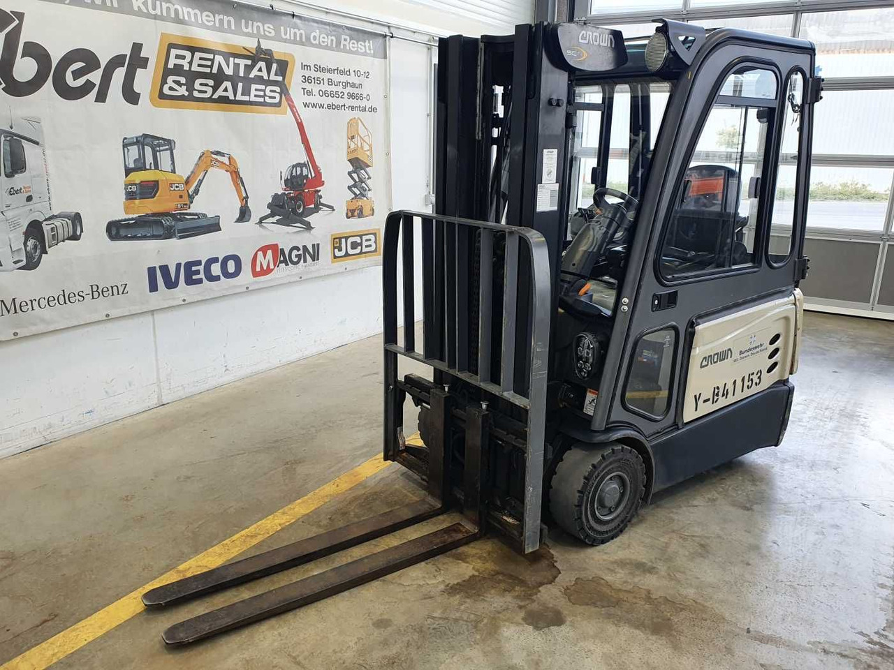 Electric forklift Crown SCT6020-1.3 /Triplex: 4.30m /Batterie 2020: picture 7