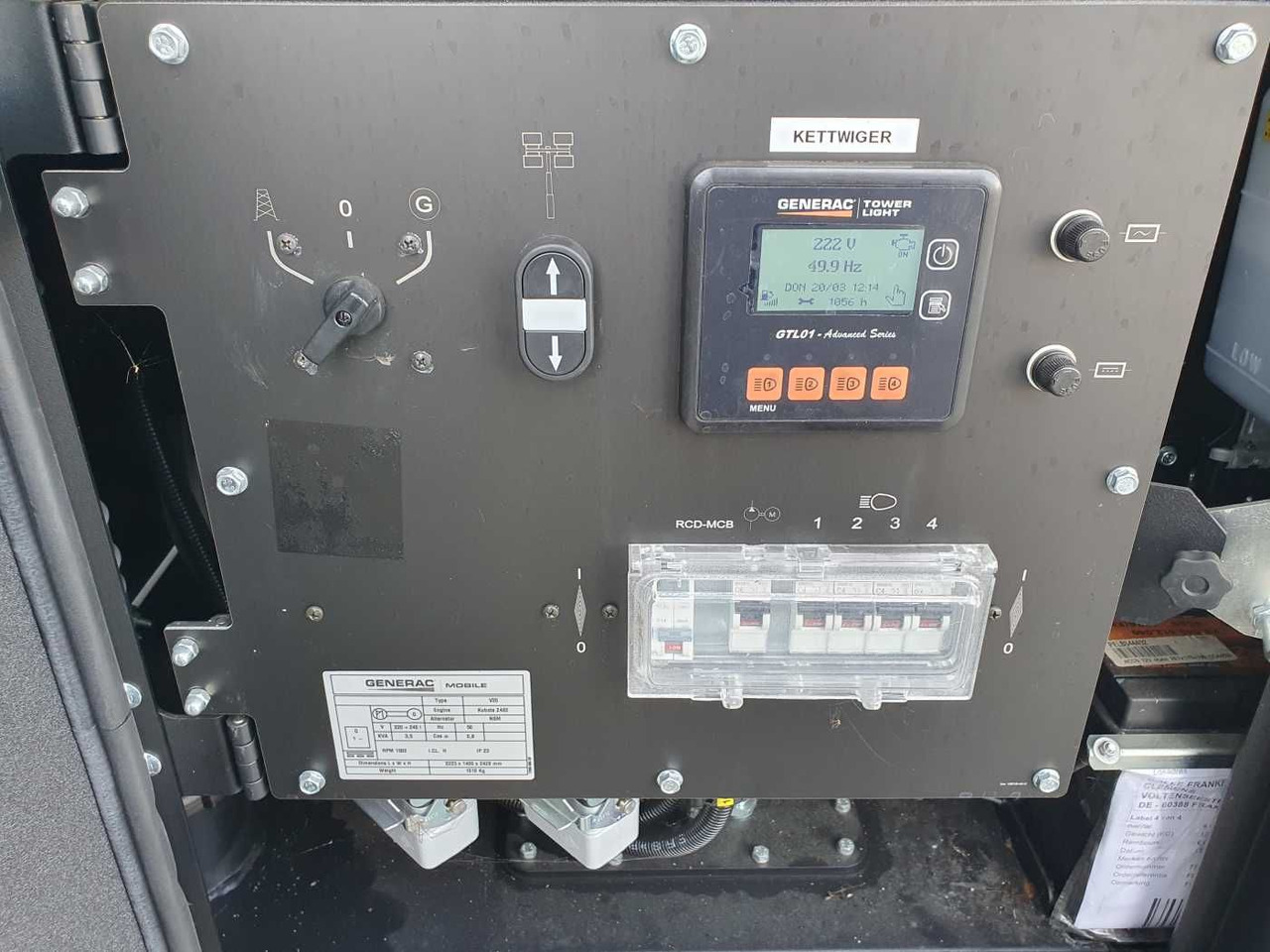 Lighting tower Generac V20 Lichtmast / 1.056 h: picture 11