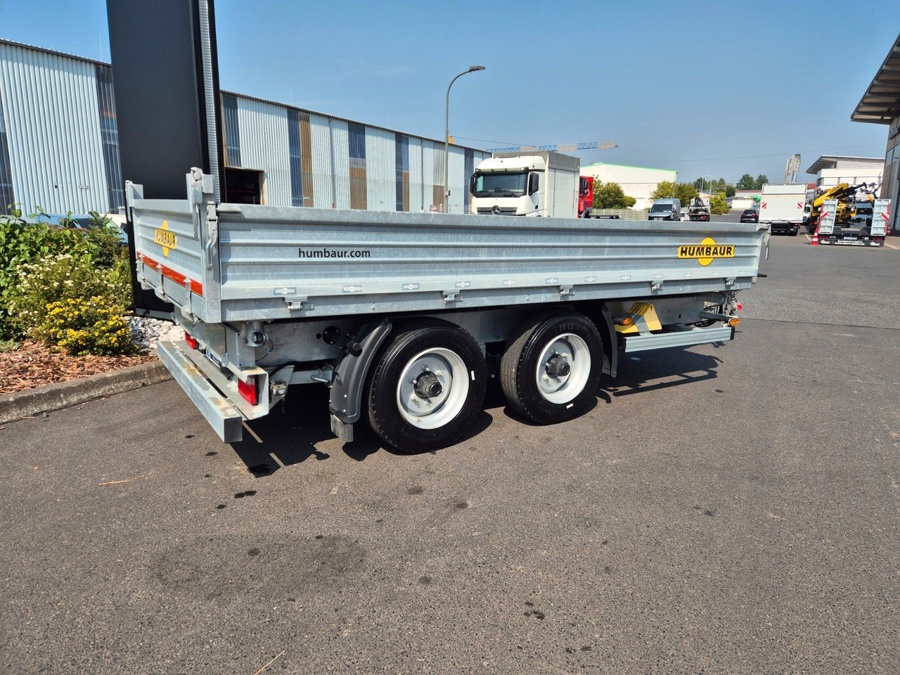 Humbaur HTK 754020 Dreiseitenkipper vollverzinkt - Tipper trailer: picture 4 Humbaur HTK 754020 Dreiseitenkipper vollverzinkt - Tipper trailer: picture 4