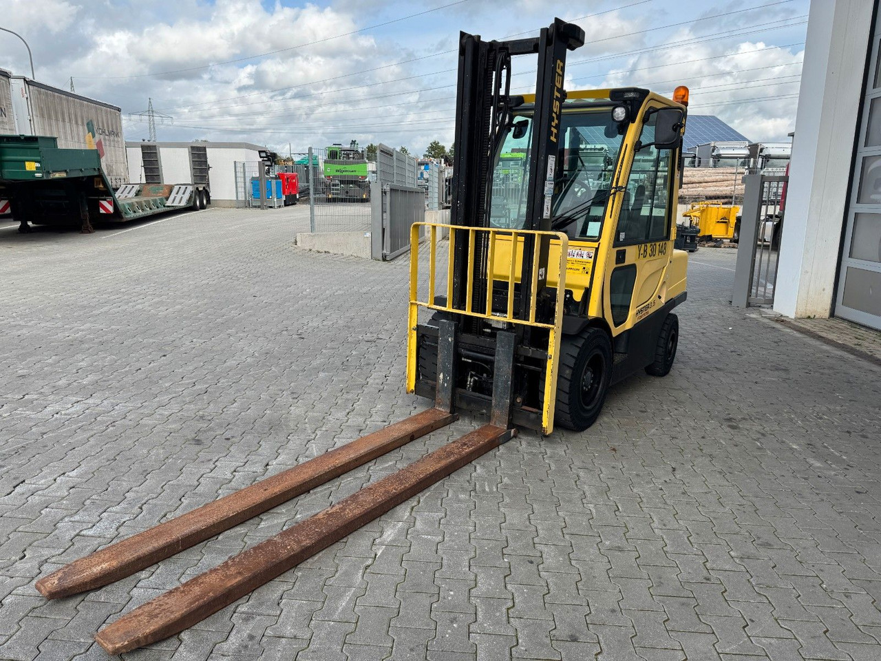 Hyster H3.5FT / nur 858h! / 3.610mm / SS - Diesel forklift: picture 5 Hyster H3.5FT / nur 858h! / 3.610mm / SS - Diesel forklift: picture 5