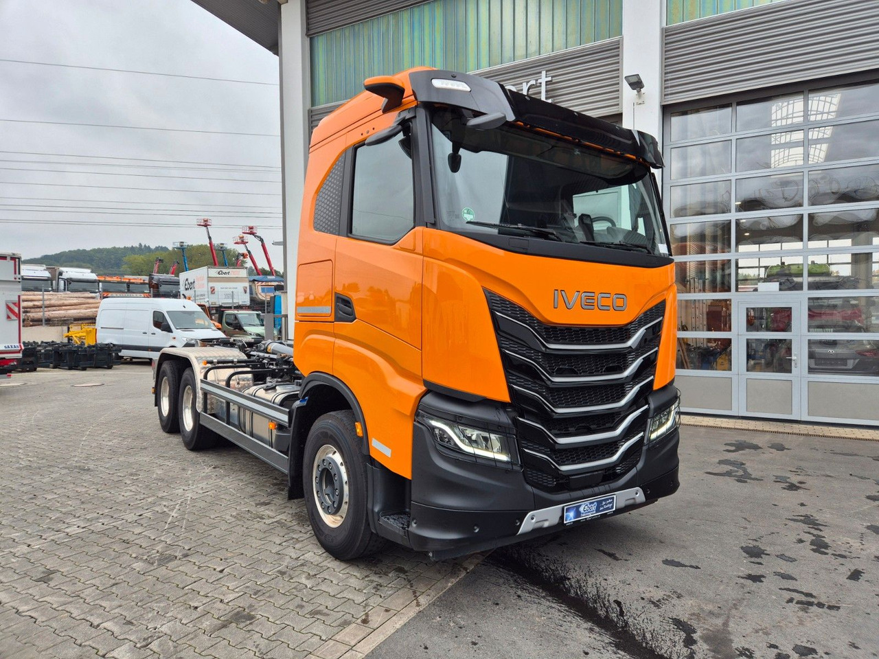 Iveco AS300X58Z/P HR ON+ 6x4 Meiller RS21.60 Funk AHK - Hook lift truck: picture 4 Iveco AS300X58Z/P HR ON+ 6x4 Meiller RS21.60 Funk AHK - Hook lift truck: picture 4