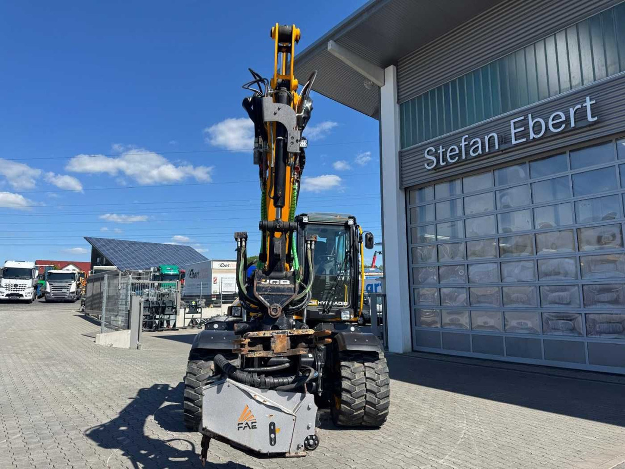 JCB Hydradig HD 110WT / 2021 / 516h! / Tiltrotator - Wheel excavator: picture 4 JCB Hydradig HD 110WT / 2021 / 516h! / Tiltrotator - Wheel excavator: picture 4