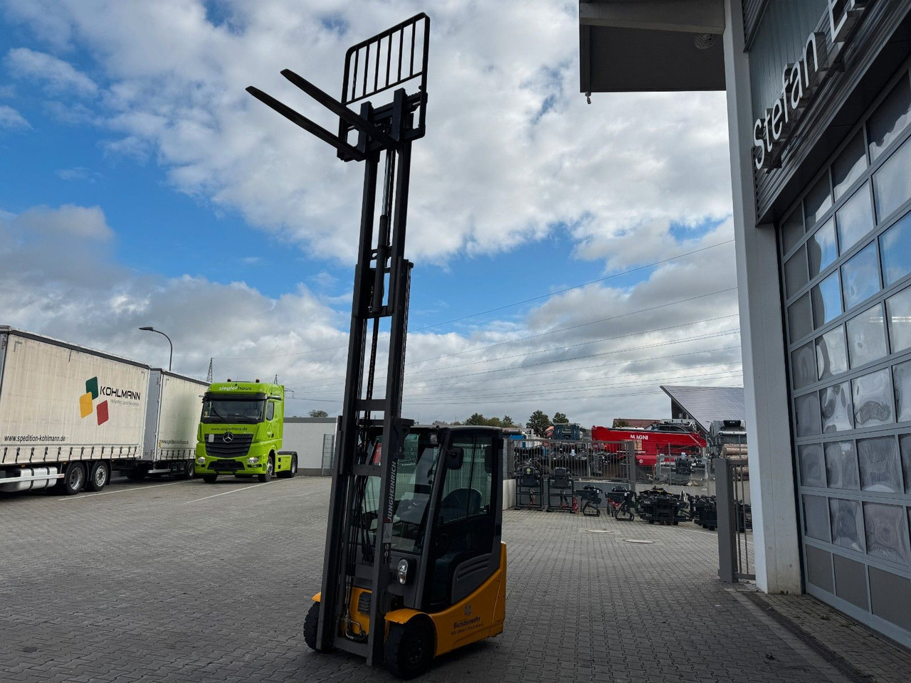 Jungheinrich EFG 215 / Triplex: 4.25m! / SS / nur 716h! leasing Jungheinrich EFG 215 / Triplex: 4.25m! / SS / nur 716h!: picture 11