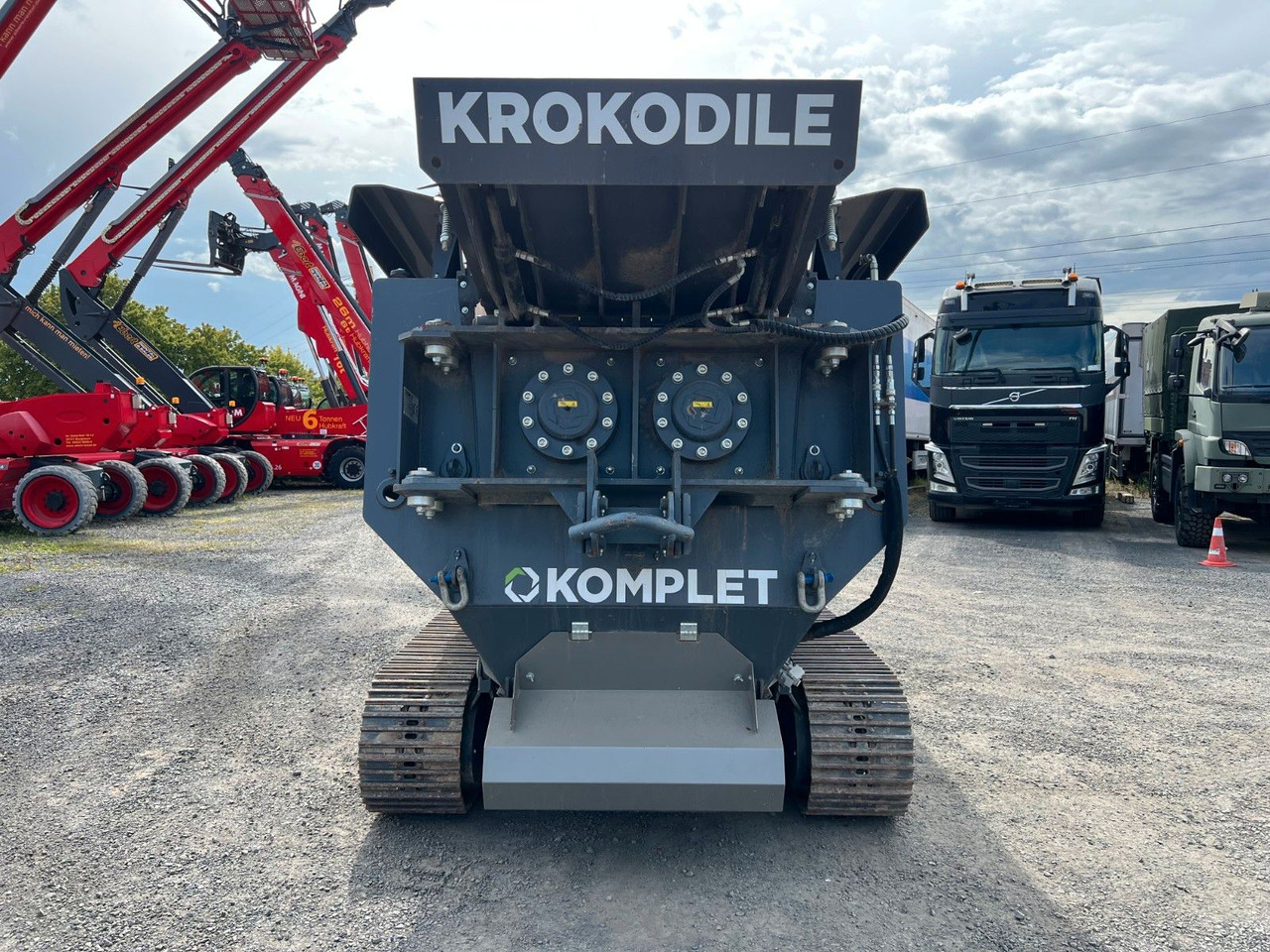 Komplet Krokodile / nur 76h! / 2022 / Schredder - Industrial waste shredder: picture 5 Komplet Krokodile / nur 76h! / 2022 / Schredder - Industrial waste shredder: picture 5
