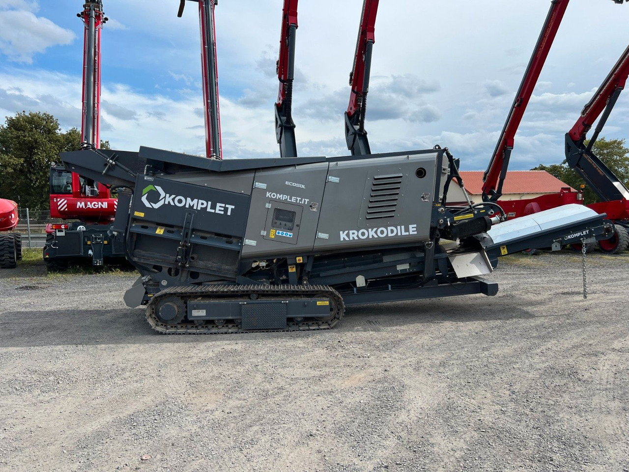 Komplet Krokodile / nur 76h! / 2022 / Schredder - Industrial waste shredder: picture 2 Komplet Krokodile / nur 76h! / 2022 / Schredder - Industrial waste shredder: picture 2