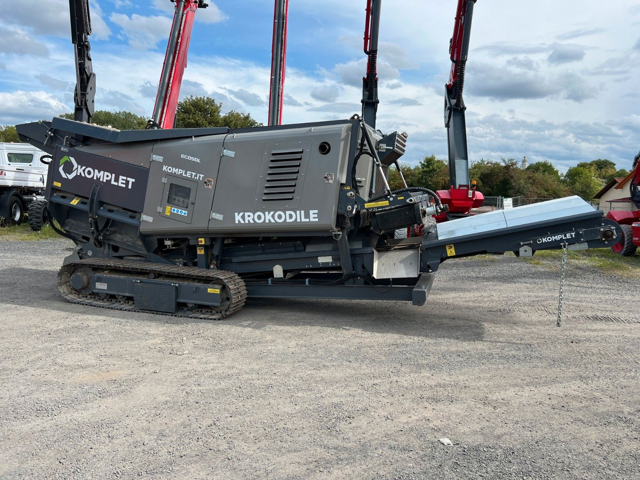 Komplet Krokodile / nur 76h! / 2022 / Schredder - Industrial waste shredder: picture 1 Komplet Krokodile / nur 76h! / 2022 / Schredder - Industrial waste shredder: picture 1