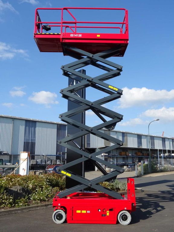New Scissor lift Magni ES1412E Scherenbühne // 13.8m Arbeitshöhe: picture 7