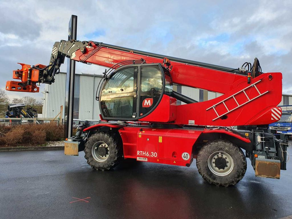 Magni RTH 6.30 SH / Fällkran / nur 110h / 2022 - Telescopic handler: picture 3 Magni RTH 6.30 SH / Fällkran / nur 110h / 2022 - Telescopic handler: picture 3