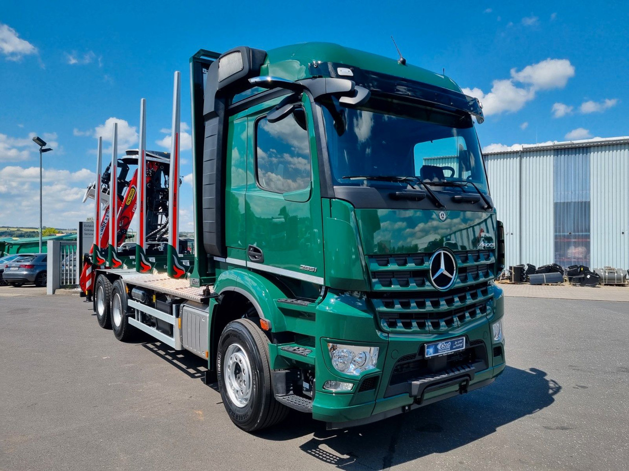Mercedes-Benz Arocs 2651L 6x4 Palfinger-EPSILON Y Crane M12Z91 - Log truck, Crane truck: picture 2 Mercedes-Benz Arocs 2651L 6x4 Palfinger-EPSILON Y Crane M12Z91 - Log truck, Crane truck: picture 2