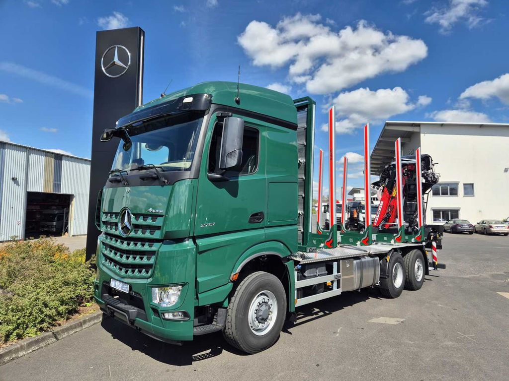 Mercedes-Benz Arocs 2751 L 6x2 (6x4) HAD + Kran: Epsilon M12Z - Log truck, Crane truck: picture 1 Mercedes-Benz Arocs 2751 L 6x2 (6x4) HAD + Kran: Epsilon M12Z - Log truck, Crane truck: picture 1