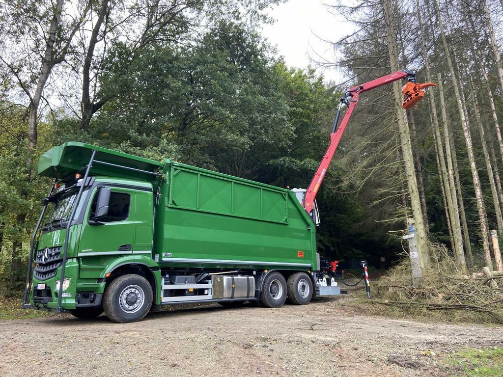 Mercedes-Benz Arocs 2751L HAD + Q170L (11,5m!) -EBERT-Fäll-LKW - Log truck, Crane truck: picture 2 Mercedes-Benz Arocs 2751L HAD + Q170L (11,5m!) -EBERT-Fäll-LKW - Log truck, Crane truck: picture 2