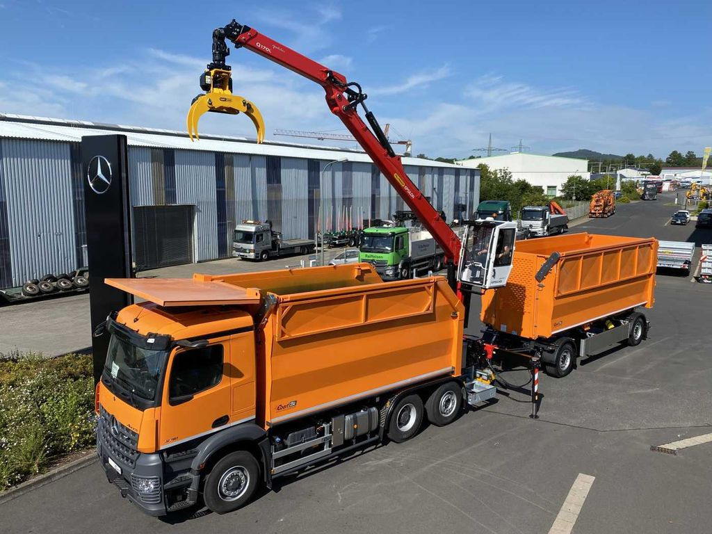 Mercedes-Benz Arocs 2751L HAD + Q170L (11,5m!) -EBERT-Fäll-LKW - Log truck, Crane truck: picture 3 Mercedes-Benz Arocs 2751L HAD + Q170L (11,5m!) -EBERT-Fäll-LKW - Log truck, Crane truck: picture 3
