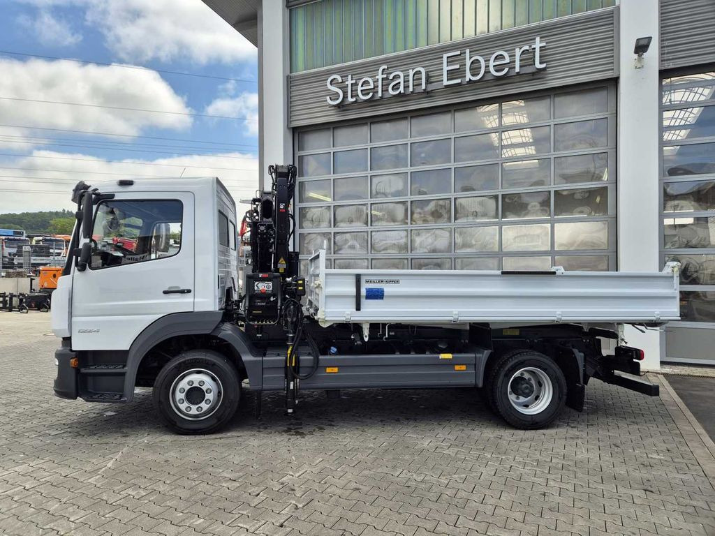 Mercedes-Benz Atego 1224 KK Kipper+Kran+Funk+Greifersteuerung - Tipper, Crane truck: picture 4 Mercedes-Benz Atego 1224 KK Kipper+Kran+Funk+Greifersteuerung - Tipper, Crane truck: picture 4